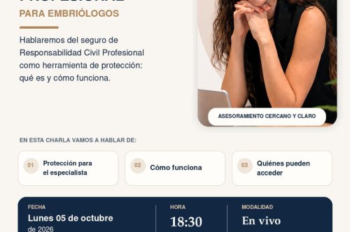 RESPONSABILIDAD CIVIL PROFESIONAL PARA EMBRIÓLOGOS